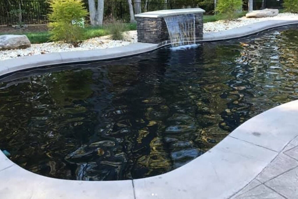 Residential swimming pool resurfacing